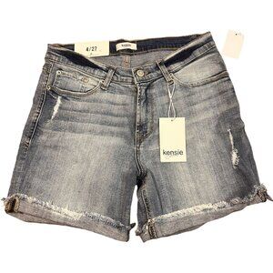 kensie jeans 4/37 marina with/destruction shorts